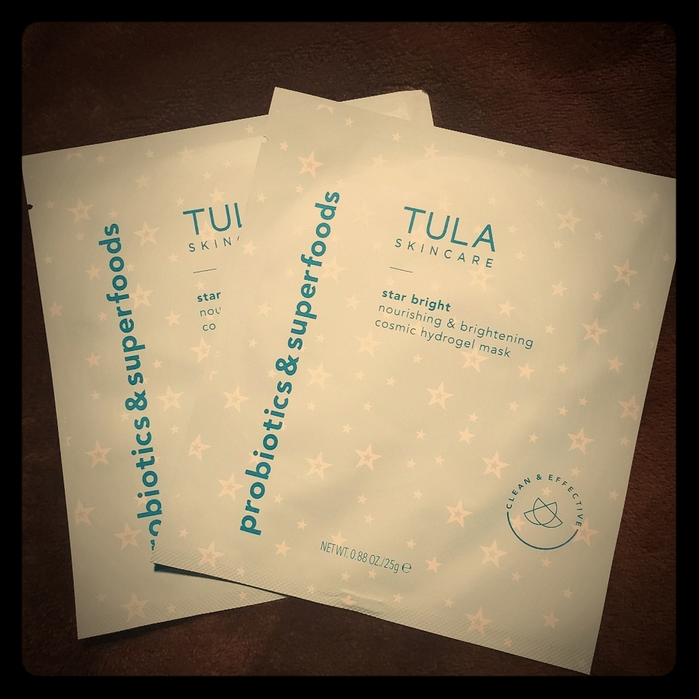Tula skincare star bright hydrogel face mask